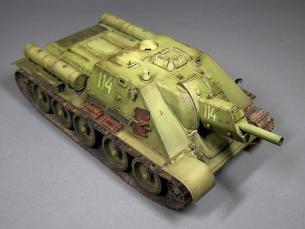 Zdjęcie dodatkowe produktu Su-122 Mid Production. Interior Kit 1:35 MiniArt 35197