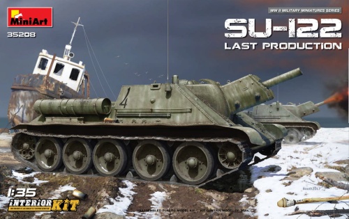 Su-122 (Last Production) Interior Kit 1:35 MiniArt 35208