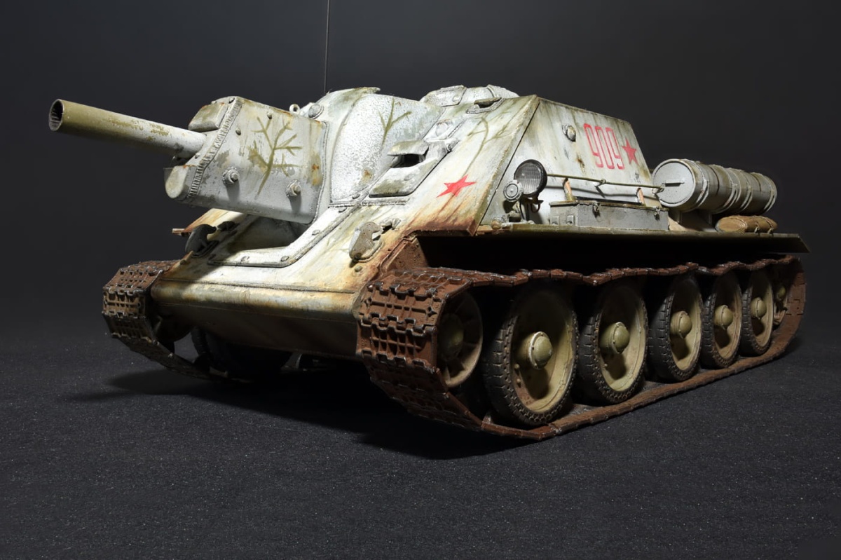 Zdjęcie dodatkowe produktu Su-122 Early Production 1:35 MiniArt 35181