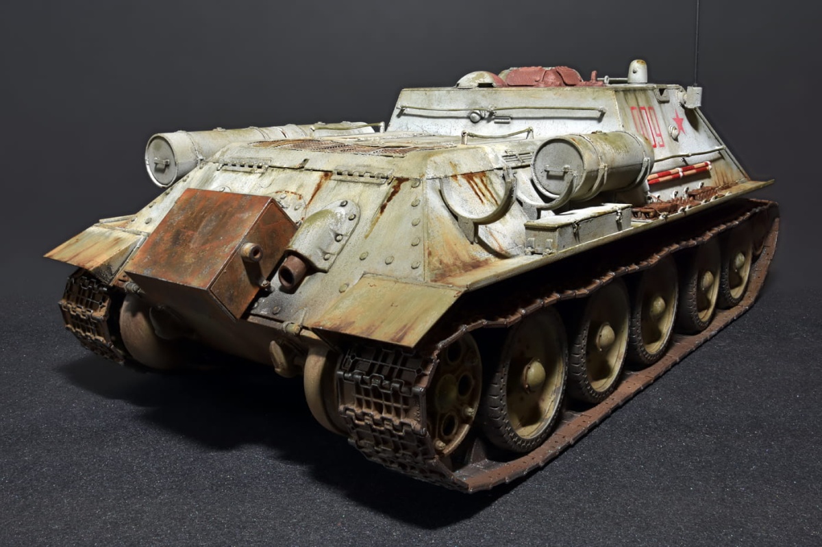 Zdjęcie dodatkowe produktu Su-122 Early Production 1:35 MiniArt 35181