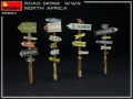 Zdjęcie dodatkowe produktu Road Signs WW2 North Africa 1:35 MiniArt 35604