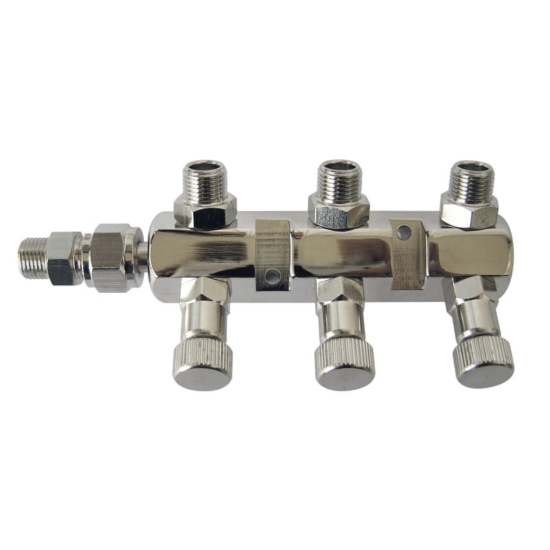 Zdjęcie główne produktu Rozdzielacz 1-3 Manifold / Air Control Valve Set, 1/8" PS Sparmax 41200189