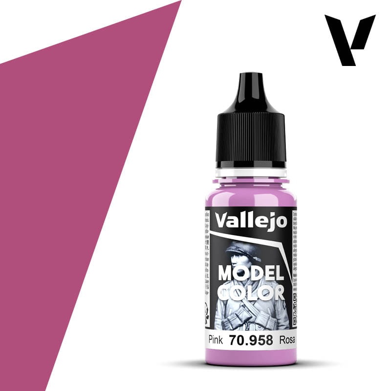 Zdjęcie dodatkowe produktu Vallejo 70748 Light Pink Model Color Farba