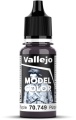 Zdjęcie główne produktu Vallejo 70749 Dark Purple Model Color Farba