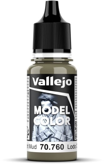 Zdjęcie główne produktu Vallejo 70760 Light Mud Model Color Farba