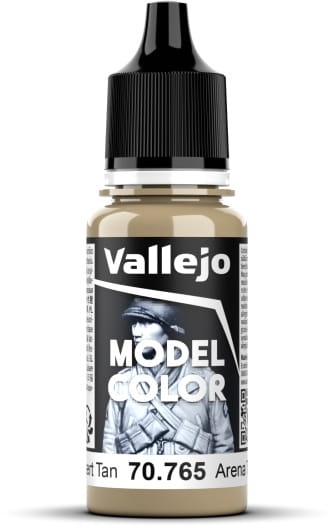 Zdjęcie główne produktu Vallejo 70765 Desert Tan Model Color Farba