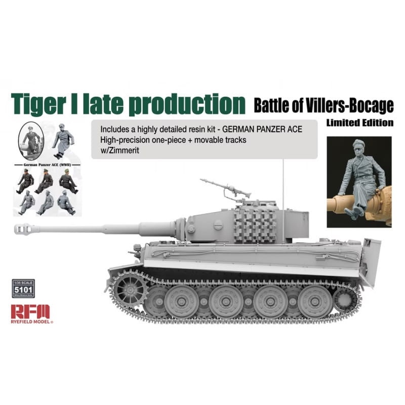 Zdjęcie główne produktu Tiger I Late Production 1:35 Rye Field Model 5101