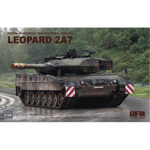 German Main Battle Tank Leopard 2 A7 1:35 Rye Field Model 5108
