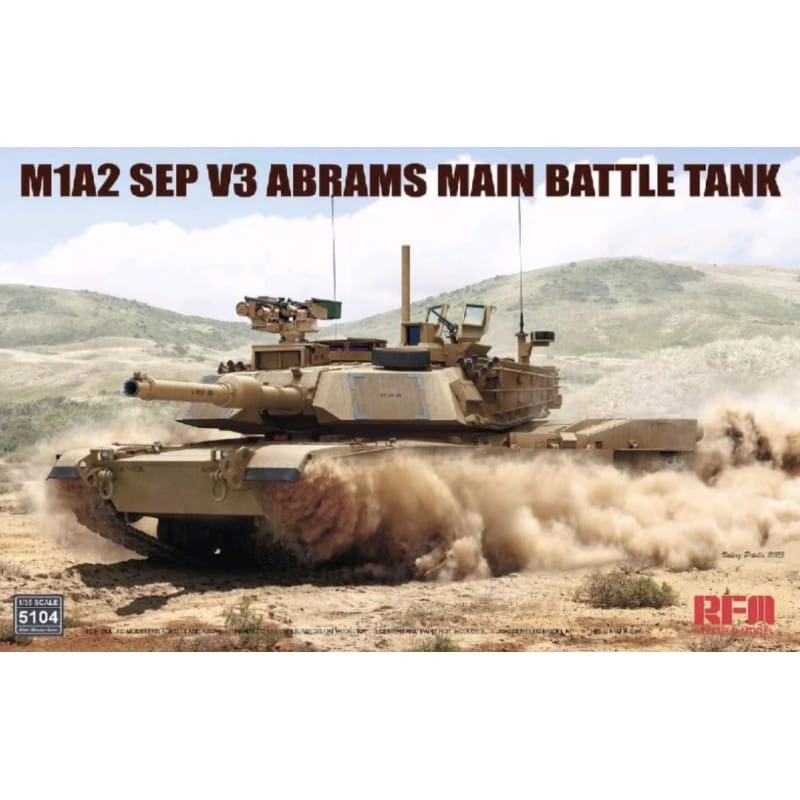Zdjęcie główne produktu M1A2 SEP V3 Abrams 1:35 Rye Field Model 5104
