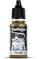 Zdjęcie główne produktu Vallejo 70880 Khaki Grey Model Color Farba
