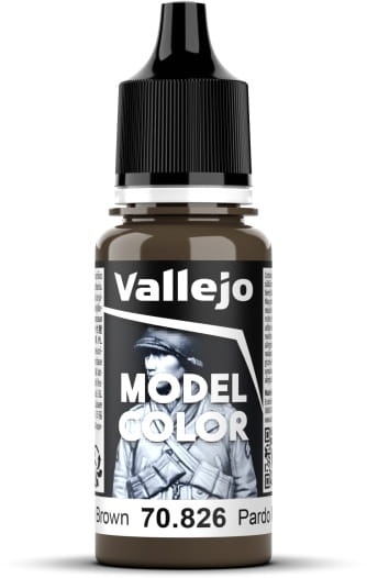 Zdjęcie główne produktu Vallejo 70826 Medium Brown Model Color Farba
