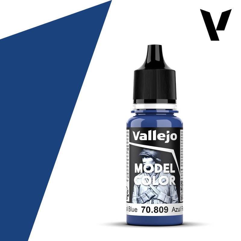 Zdjęcie dodatkowe produktu Vallejo 70809 Royal Blue Model Color Farba