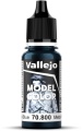 Zdjęcie główne produktu Vallejo 70800 Gunmetal Blue Model Color Farba