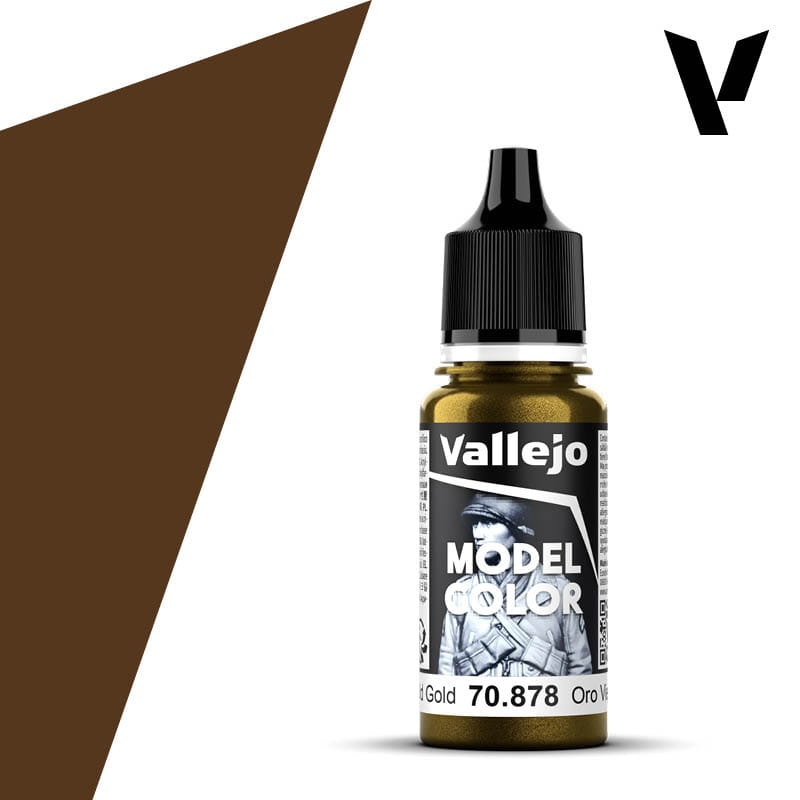 Zdjęcie dodatkowe produktu Vallejo 70878 Old Gold Model Color Farba
