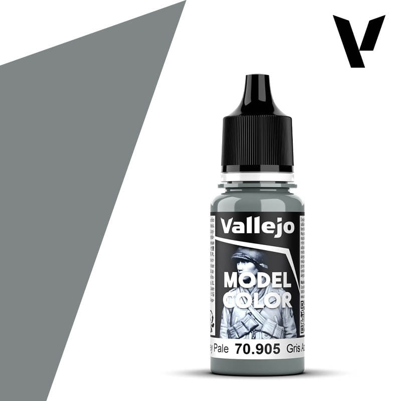 Zdjęcie dodatkowe produktu Vallejo 70905 Blue Grey Pale Model Color Farba