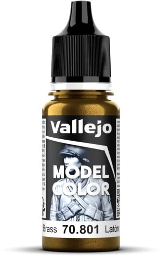 Zdjęcie główne produktu Vallejo 70801 Brass Model Color Farba