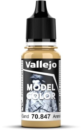 Zdjęcie główne produktu Vallejo 70847 Dark Sand Model Color Farba