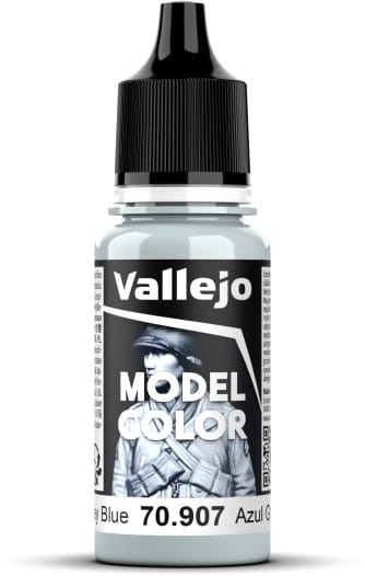 Zdjęcie główne produktu Vallejo 70907 Pale Grey Blue Model Color Farba