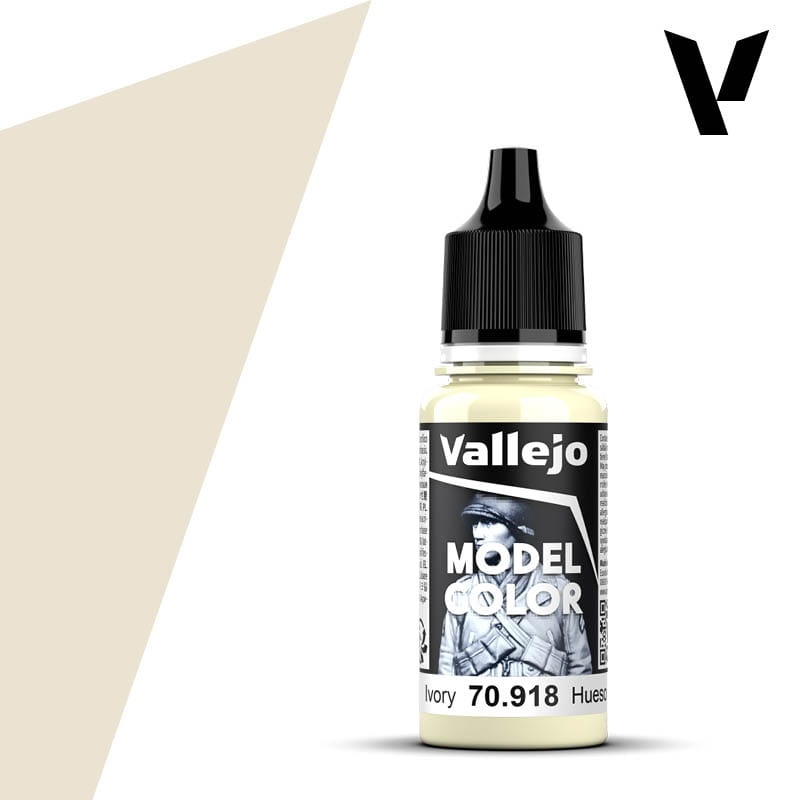 Zdjęcie dodatkowe produktu Vallejo 70918 Ivory Model Color Farba