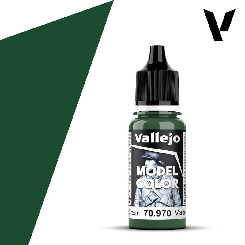 Zdjęcie dodatkowe produktu Vallejo 70970 Deep Green Model Color Farba