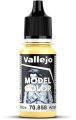 Zdjęcie główne produktu Vallejo 70858 Ice Yellow Model Color Farba