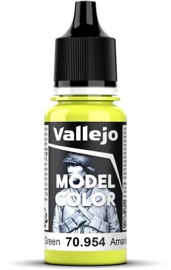 Zdjęcie główne produktu Vallejo 70954 Yellow Green Model Color Farba