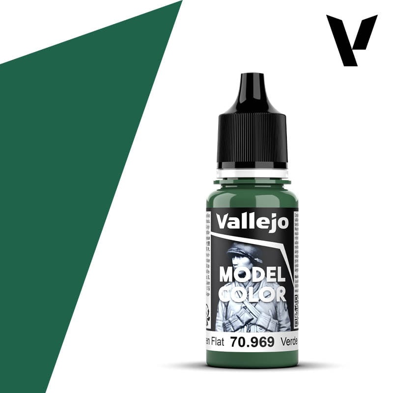 Zdjęcie dodatkowe produktu Vallejo 70969 Park Green Flat Model Color Farba