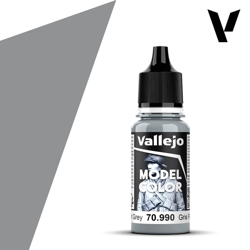 Zdjęcie dodatkowe produktu Vallejo 70990 Light Grey Model Color Farba