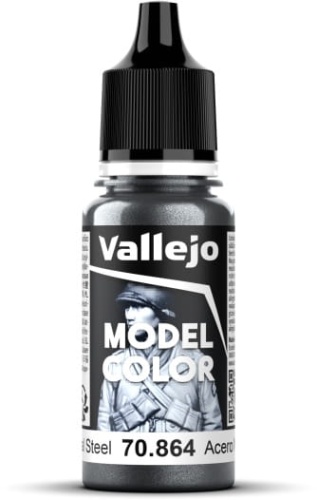 Vallejo 70864 Natural Steel Model Color Farba