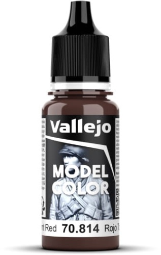Vallejo 70814 Burnt Red Model Color Farba
