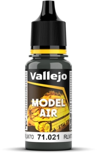 Vallejo 71021 Black Green RLM70 Model Air Farba