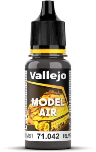 Vallejo 71042 Dark Brown RLM61 Model Air Farba
