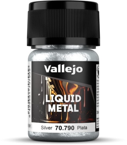 Vallejo 70790 Silver Liquid Gold Farba 35ml