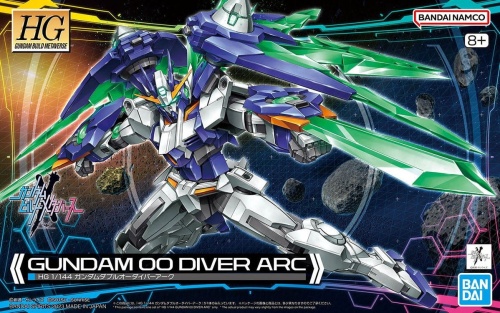 Gunpla GN-0000DVR/A Gundam 00 Diver Ace HGBM 1:144