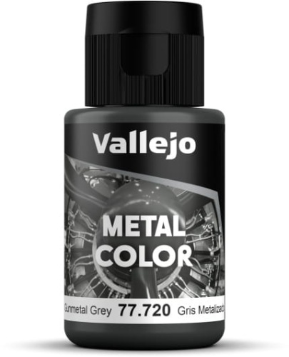 Vallejo 77720 Gunmetal Grey Metal Color 32ml