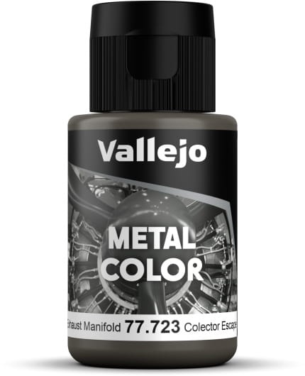 Zdjęcie główne produktu Vallejo 77723 Exhaust Manifold Metal Color 32ml