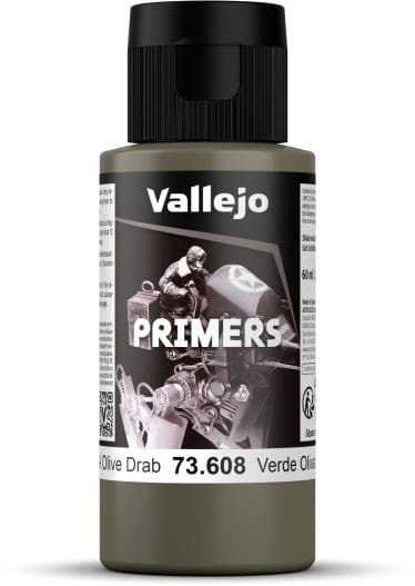 Zdjęcie główne produktu Vallejo 73608 USA Olive Drab Surface Primer Podkład Farba 60ml