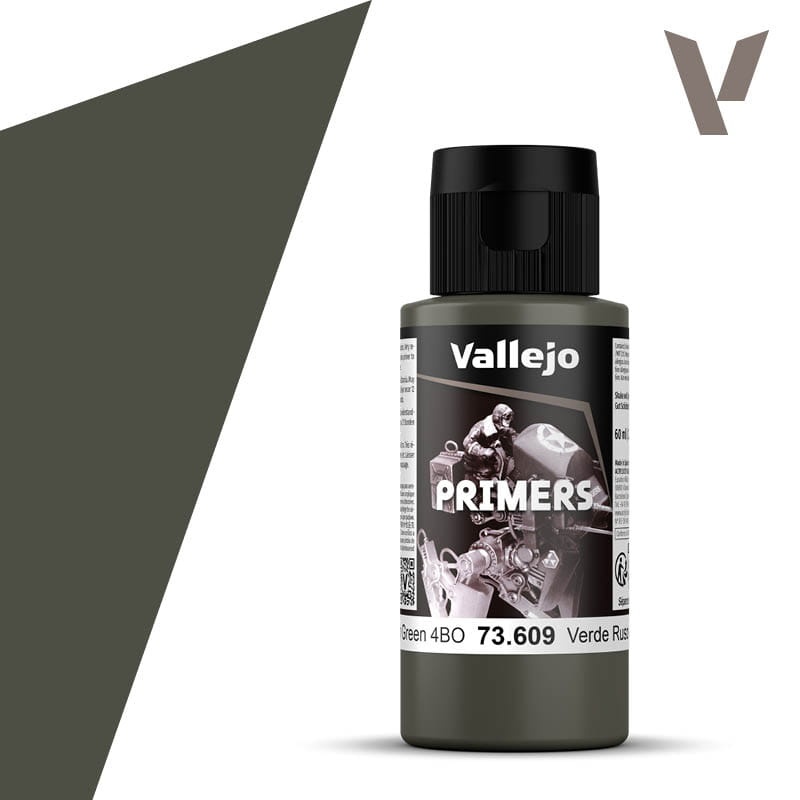 Zdjęcie dodatkowe produktu Vallejo 73609 Russian Green 4BO Surface Primer Podkład Farba 60ml