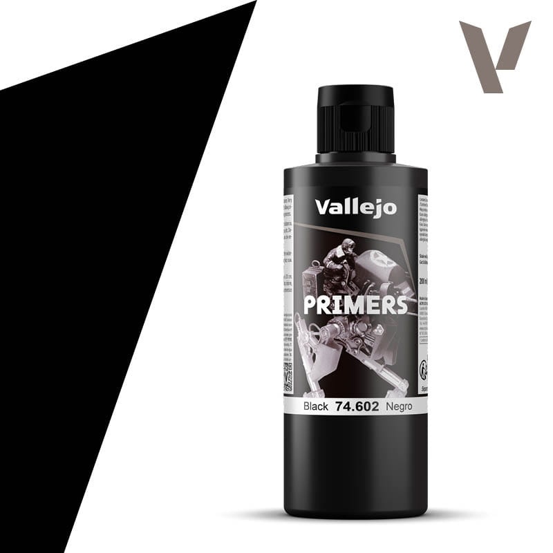 Zdjęcie dodatkowe produktu Vallejo 74602 Black Surface Primer Podkład Czarny 200ml