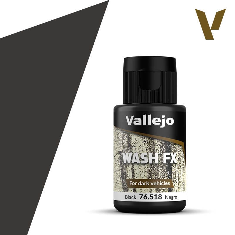 Zdjęcie główne produktu Vallejo 76518 Black Wash FX 35ml
