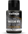 Zdjęcie dodatkowe produktu Vallejo 76517 Dark Grey Wash FX 35ml