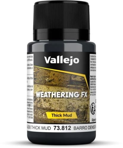 Vallejo 73812 Black Mud Weathering Effect