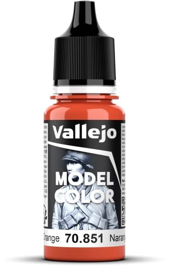 Zdjęcie główne produktu Vallejo 70851 Bright Orange Model Color Farba