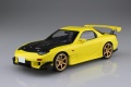 Zdjęcie dodatkowe produktu Mazda RX-7 FD3S Initial D Keisuke Takahashi Battle version 1:24 Aoshima 056202