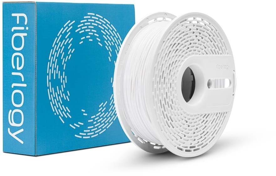 Zdjęcie dodatkowe produktu Filament Fiberlogy Easy PET-G White 1,75 mm 0,85kg