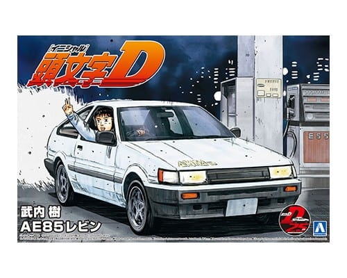 Zdjęcie główne produktu Toyota AE85 Levin Initial D Itsuki Takeuchi Aoshima 059630