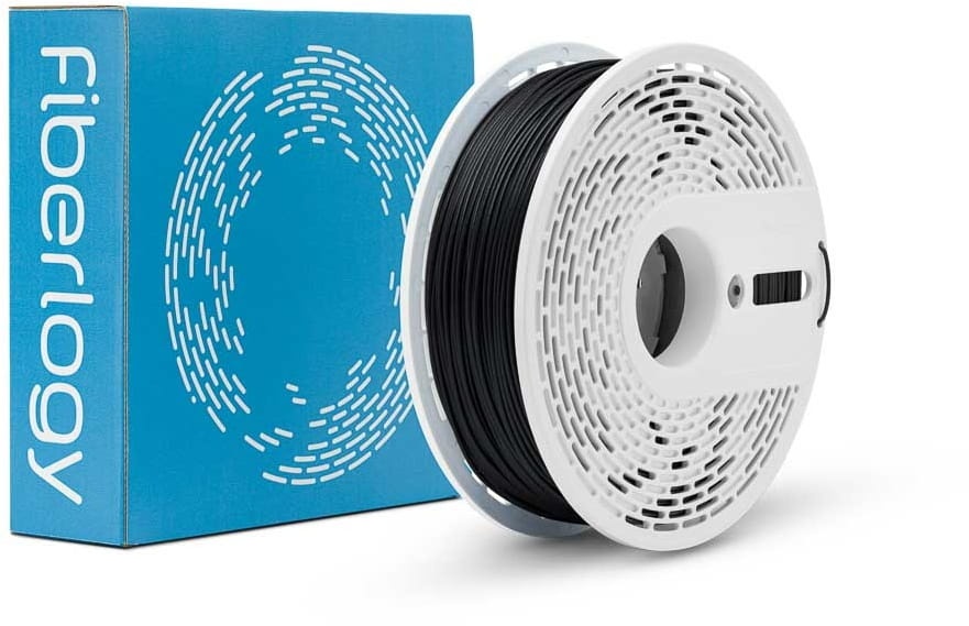 Zdjęcie dodatkowe produktu Filament Fiberlogy Matte PET-G Black 1,75 mm 0,85 kg
