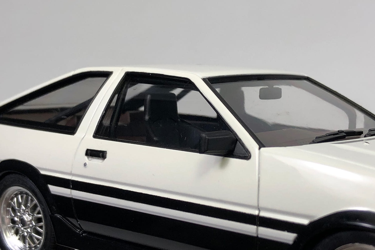 Zdjęcie dodatkowe produktu Toyota AE86 Levin Initial D Wataru Akiyama Aoshima 059654