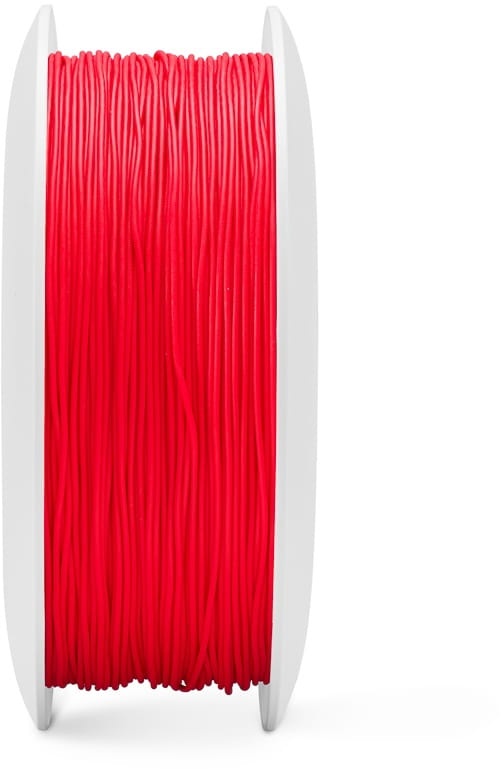 Zdjęcie dodatkowe produktu Filament Fiberlogy FiberFlex 40D Red 1,75 mm 0,85kg