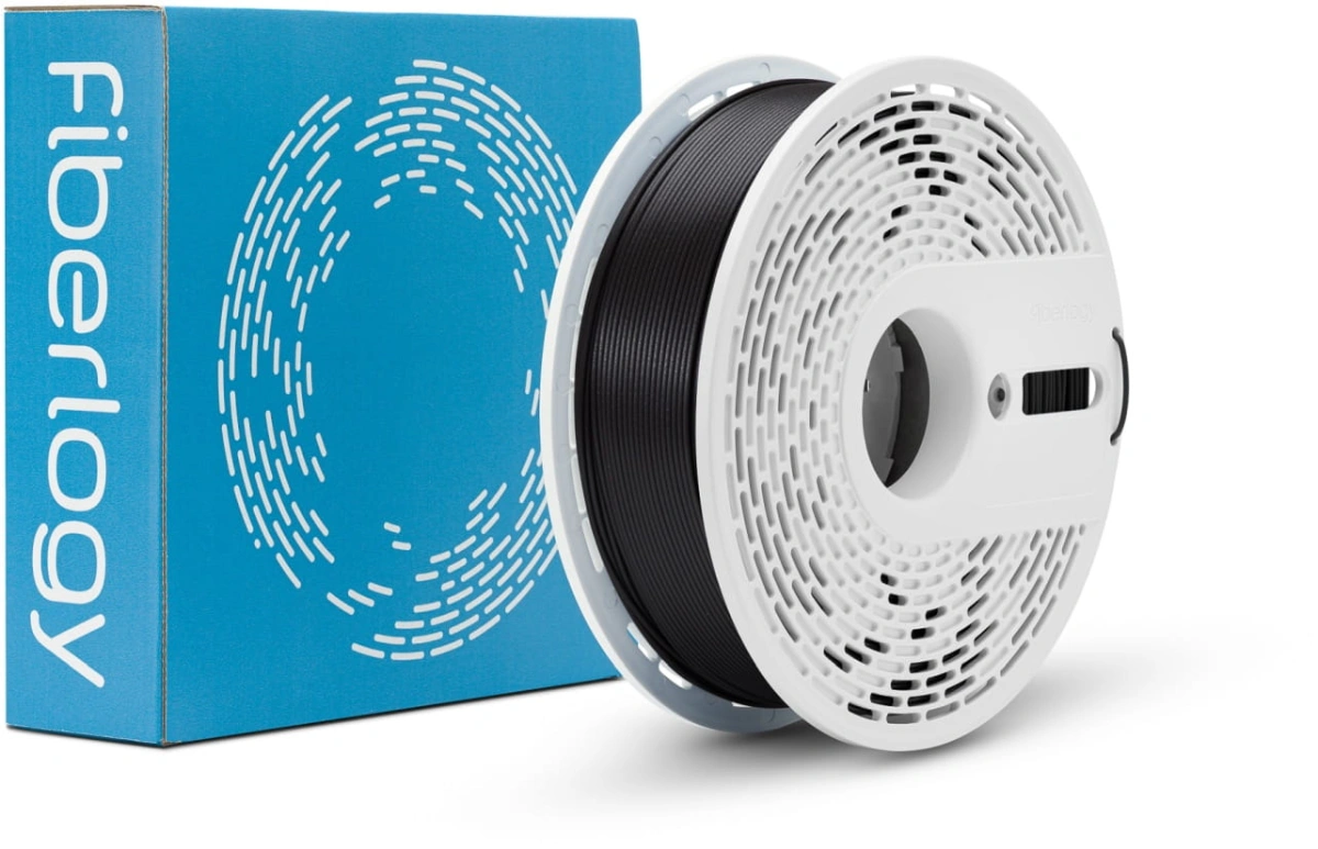 Zdjęcie dodatkowe produktu Filament Fiberlogy Impact PLA Black 1,75 mm 0,85kg